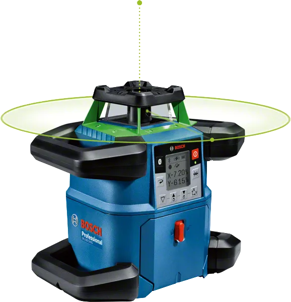 GRL 650 CHVG Professional Rotationslaser in L-BOXX 374 mit 4 x Batterie (LR20), Laser-Empfänger LR 65 G Professional (0 601 069 T00) - MELTEC GmbH