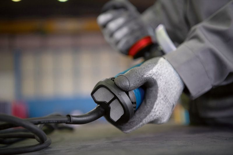 GWX 17-125 S Professional in Kartonschachtel mit Zusatzgriff