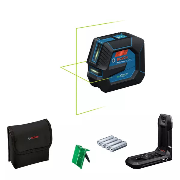 GLL 20-22 G Professional Linienlaser mit 4 x Batterie (AA), Universalhalterung LB 10