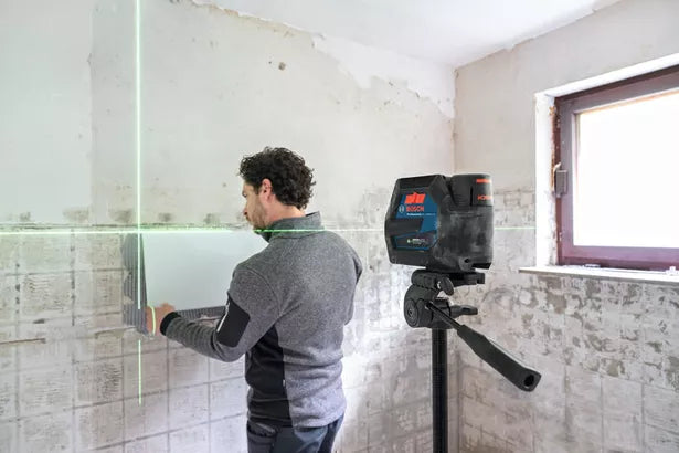 GCL 12V-50-22 CG Professional Kombilaser in L-BOXX 136 mit 1 Akku GBA 12V 2.0Ah, Laserzieltafel