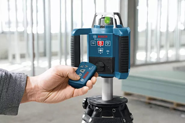 GRL 300 HVG Professional Rotationslaser in Handwerkerkoffer mit 2 x Batterie (LR20), Zubehör-Set