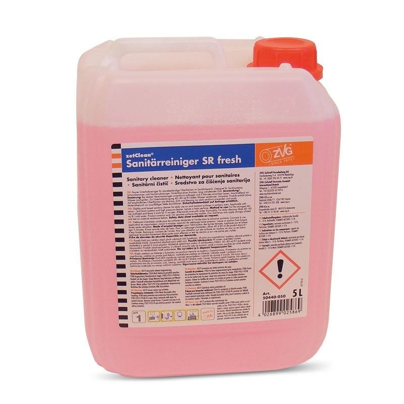 Sanitärreiniger SR fresh, 5 l - MELTEC GmbH