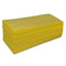 Staubbindetuch Viskose, imprägniert, gelb, 600 x 600 mm, 50 Tücher