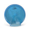 Toilettenpapierspender MINI-Jumbo-Rollen, transparent blau, für max. 22 cm Rollendurchmesser