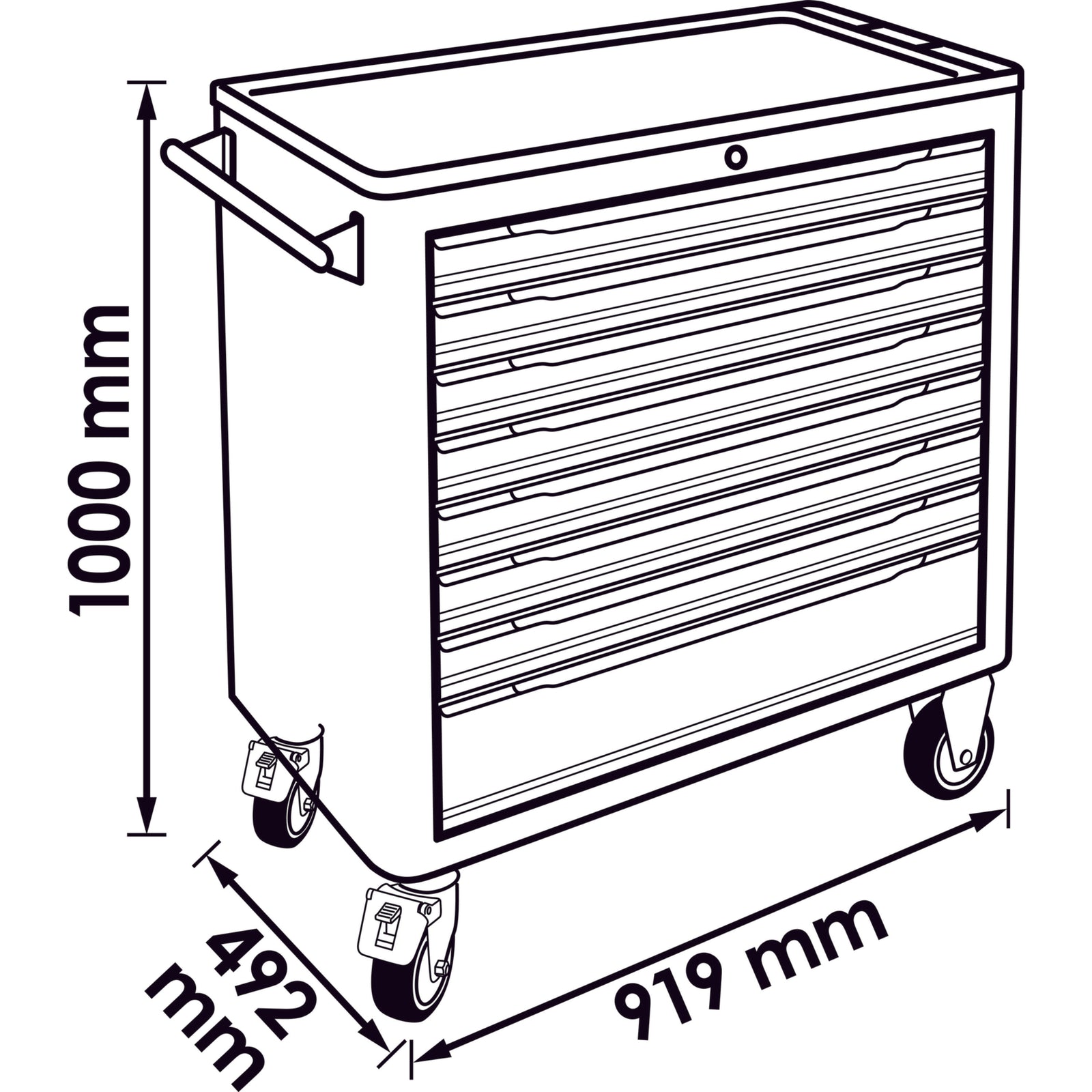 Werkstattwagen Series XL, 375-TLG. VIGOR - MELTEC GmbH