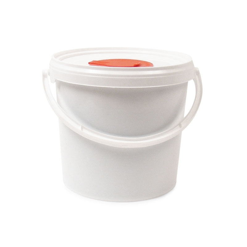 Wiper Bowl® Reinigungstücher, 25 x 25 cm, 72 Tücher im neutralem Spendereimer