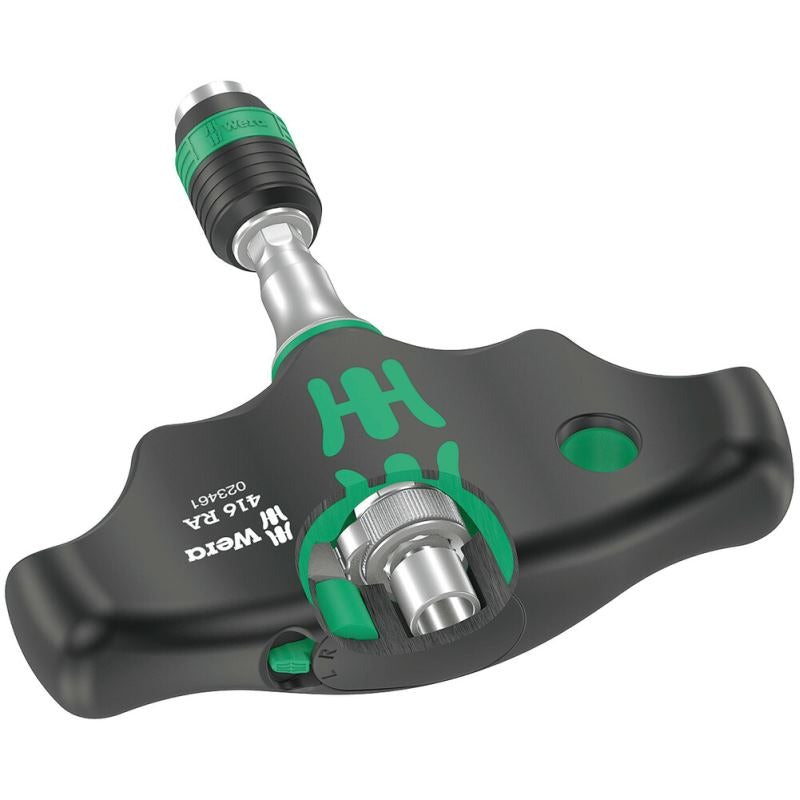 416 RA Quergriff-Bits-Handhalter mit Ratschenfunktion und Rapidaptor Schnellwechselfutter - MELTEC GmbH