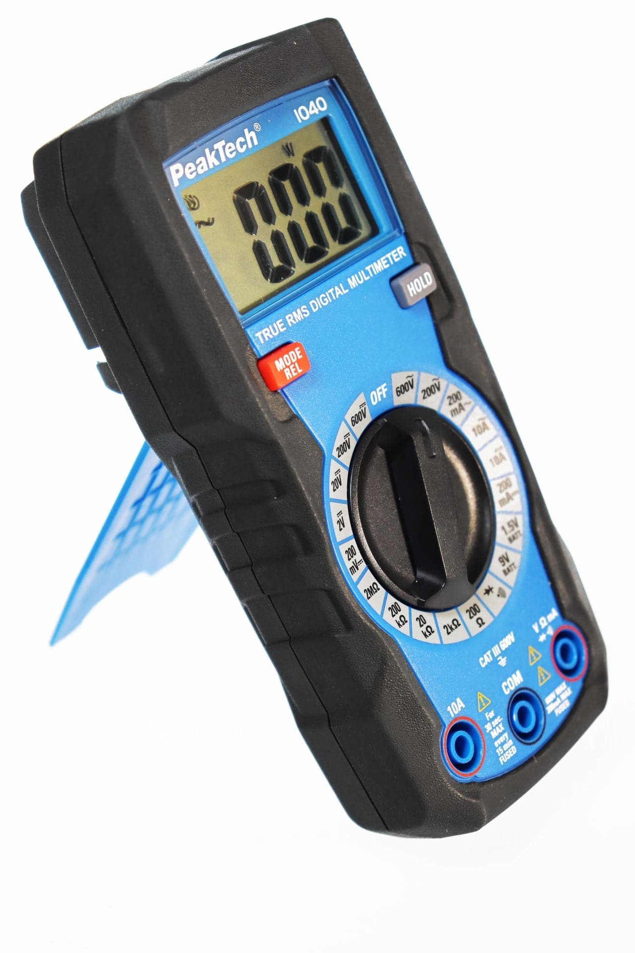 P 1040 - TrueRMS Digital Multimeter 2000 Counts, Man. Bereich - MELTEC GmbH
