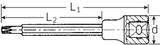 1/2" TORX®- Schraubendrehereinsätze 1054TX/2054TX - MELTEC GmbH