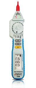 P 1080 - Digitales Stiftmultimeter ~ 2.000 Digits ~ 600V AC/DC ~ mit NCV - MELTEC GmbH