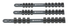 1/4+3/8+1/2" Satz Steckschlüsselleisten 12916/12917/12918 - MELTEC GmbH