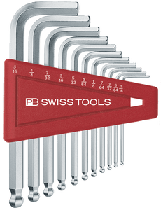 Winkelstiftschlüssel-Set Kugel Innensechskant PB 212Z.H-12 - MELTEC GmbH