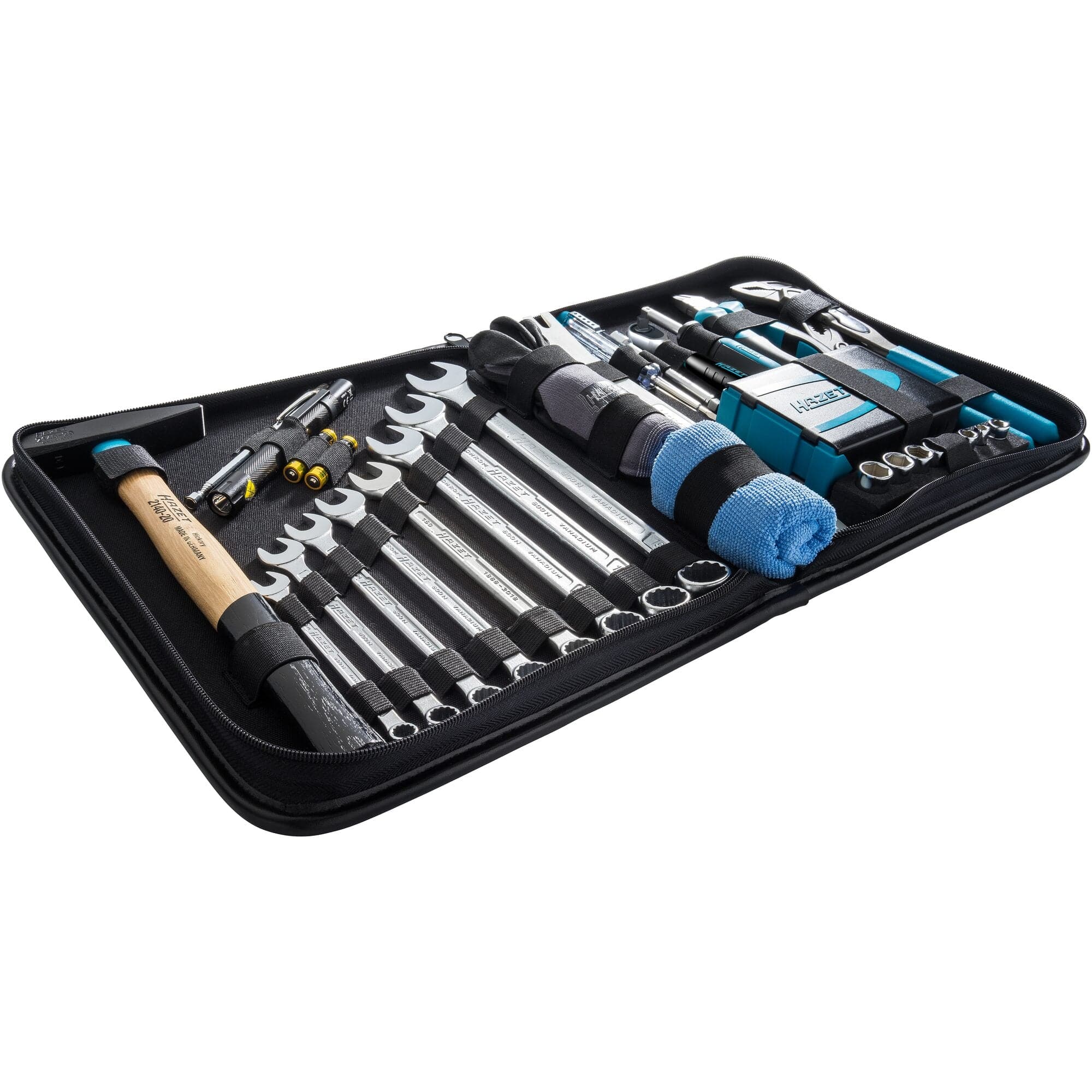 Premium Werkzeug Ledertasche Sechskant 6,3 (1/4 Zoll) - MELTEC GmbH