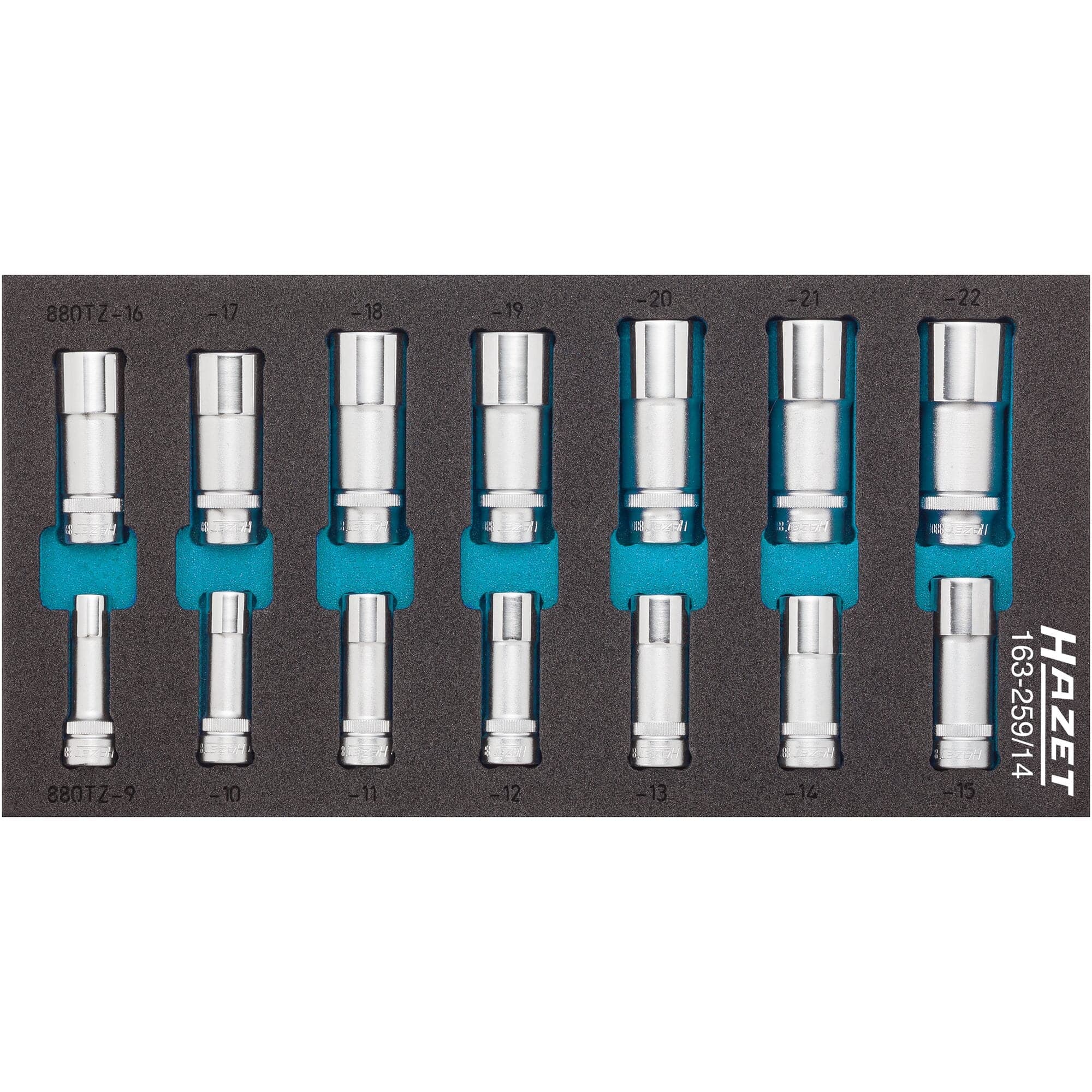 Steckschlüsseleinsatz Satz Vierkant 10 mm (3/8 Zoll) - MELTEC GmbH