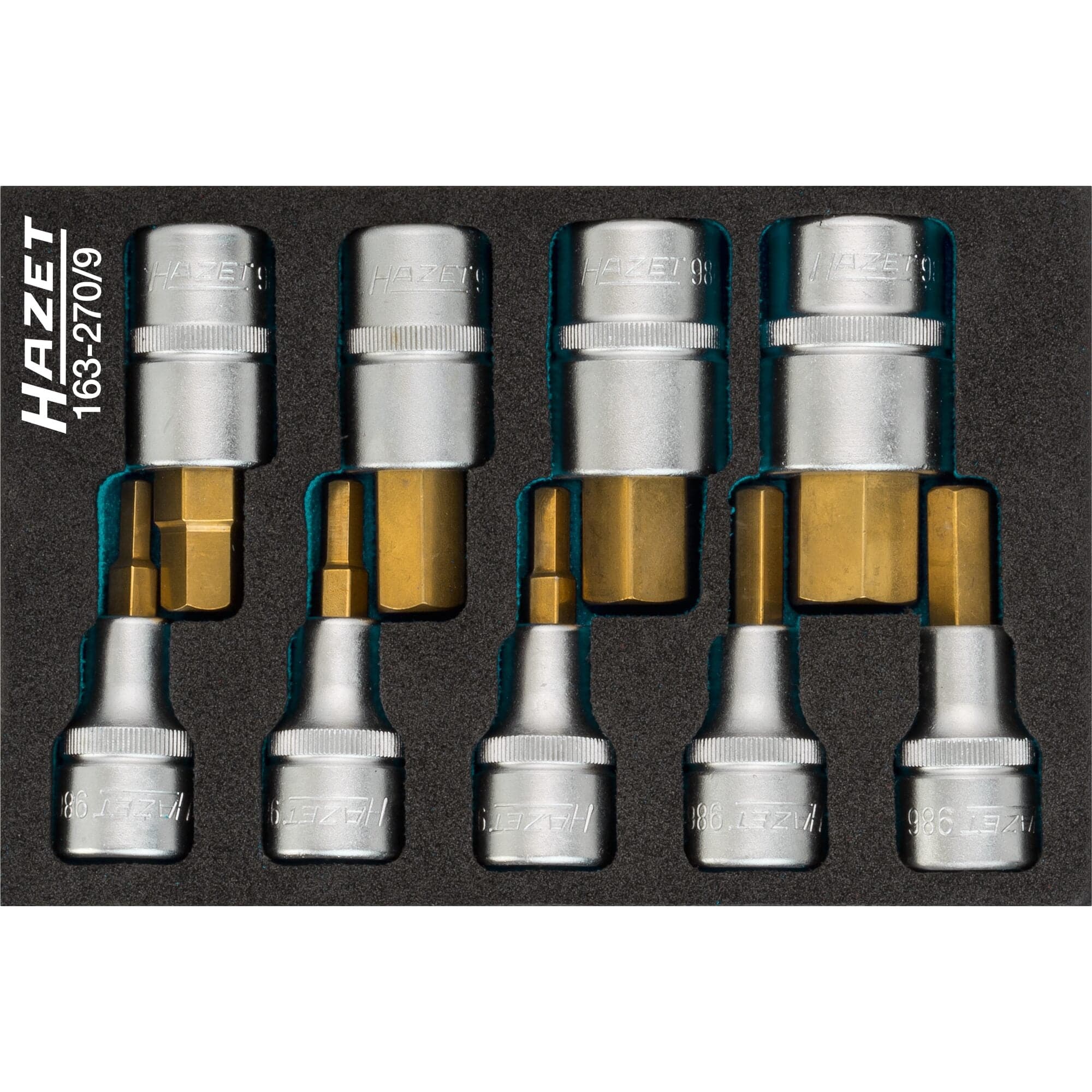 Schraubendreher-Steckschlüsseleinsatz Satz Vierkant 12,5 mm (1/2 Zoll) - MELTEC GmbH