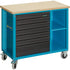 Fahrbare Werkbank Schubladen, flach: 6 x 79 x 527 x 348 mm - MELTEC GmbH