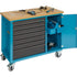 Fahrbare Werkbank Schubladen, flach: 6 x 79 x 527 x 348 mm - MELTEC GmbH
