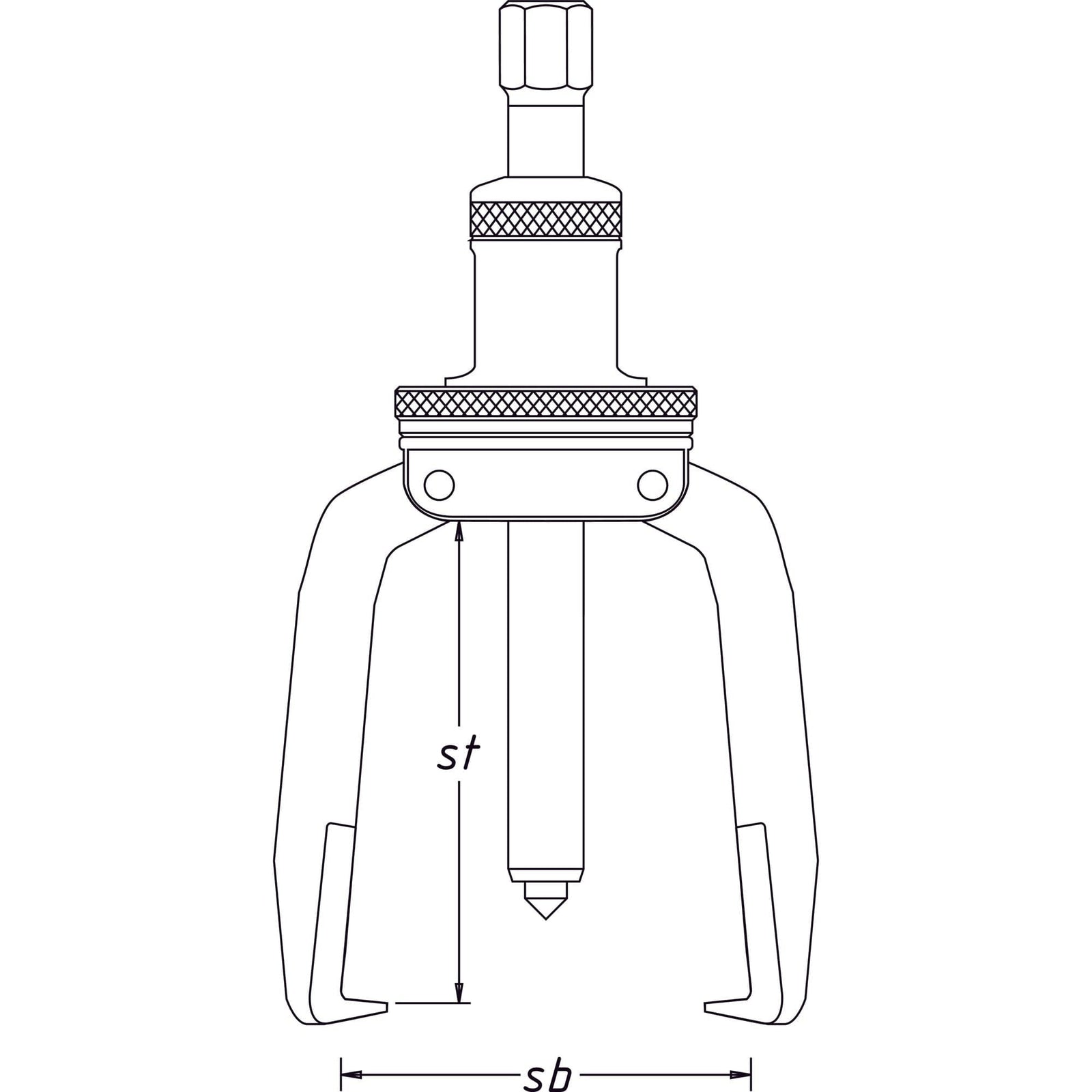 Abzieher ∙ 3-armig - MELTEC GmbH