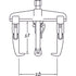 Schnellspann-Abzieher ∙ 3-armig - MELTEC GmbH