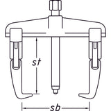 Lenkstockhebel-Abzieher ∙ 2-armig - MELTEC GmbH