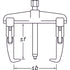 Schnellspann-Abzieher - 2-armig - MELTEC GmbH