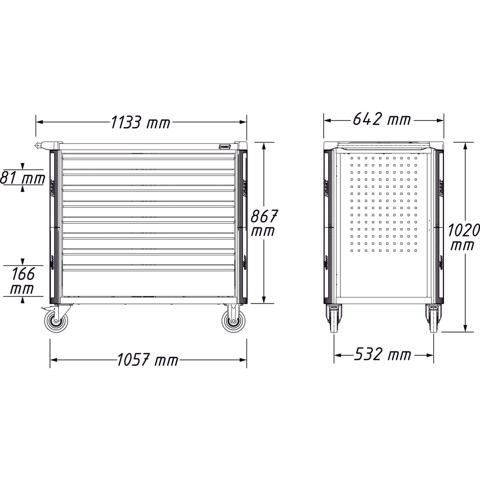 Werkstattwagen 179NXXL-8D - MELTEC GmbH