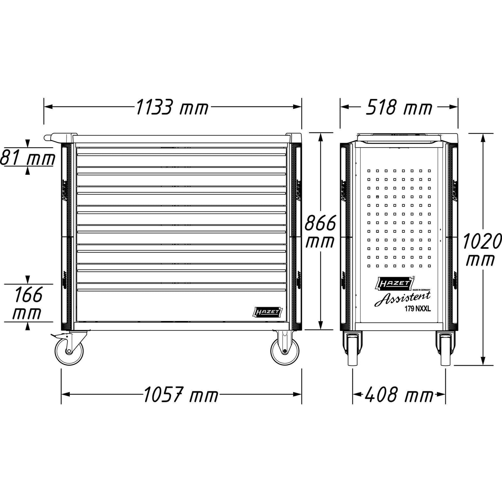 Werkstattwagen 179NXXL-7 - MELTEC GmbH