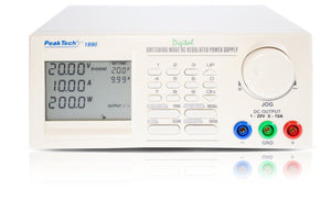 P 1890 - Labornetzteil DC 1 - 20V/ 0-10A mit USB - MELTEC GmbH