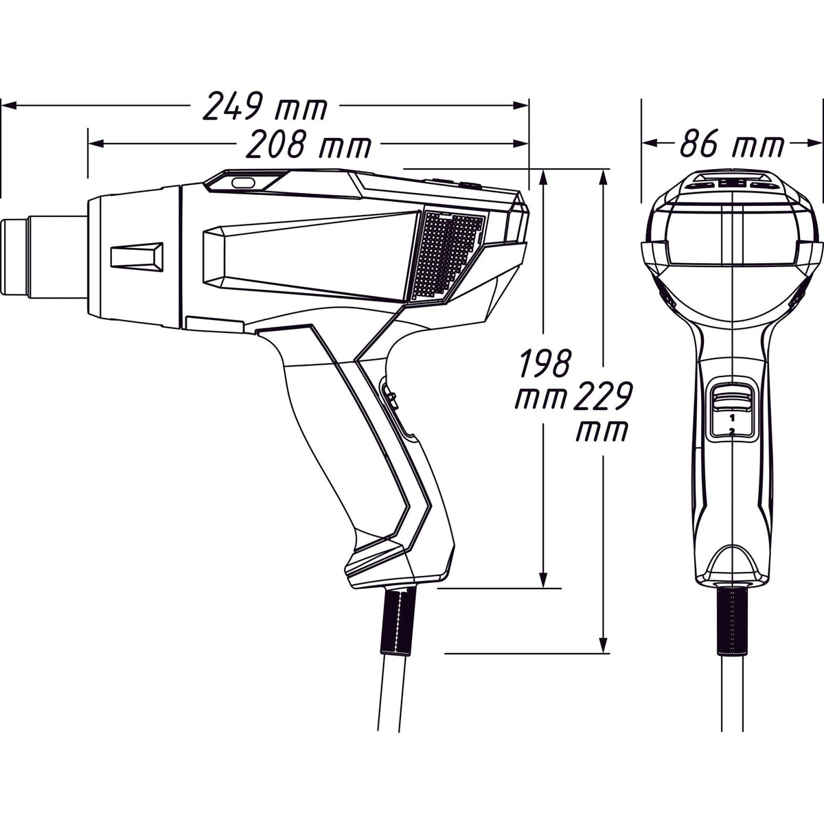 Heißluft-Handgerät - MELTEC GmbH