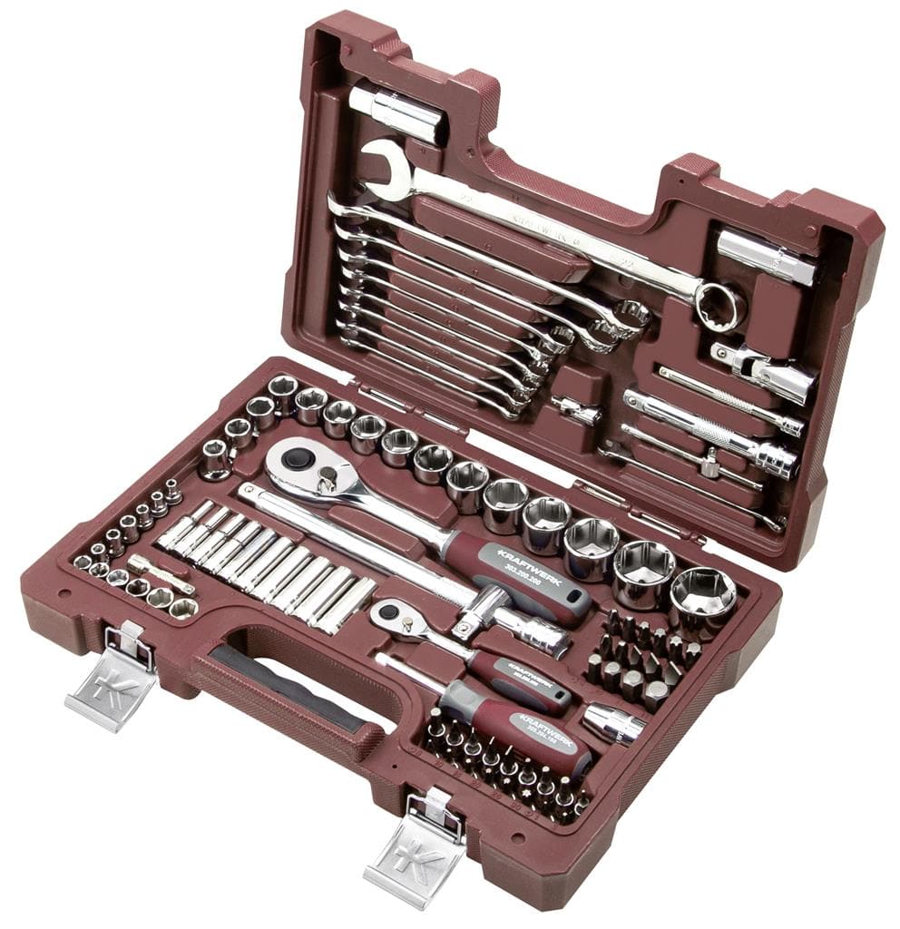 Steckschlüssel-Satz, 1/4"+1/2", 93-TLG. - MELTEC GmbH