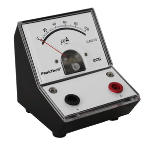 P 205-02 - Analog-Amperemeter 0 -100 µA (ED-205 0-100) - MELTEC GmbH