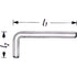 WinkelschraubendreherInnen-Sechskant Profil ∙ 5 mm - MELTEC GmbH