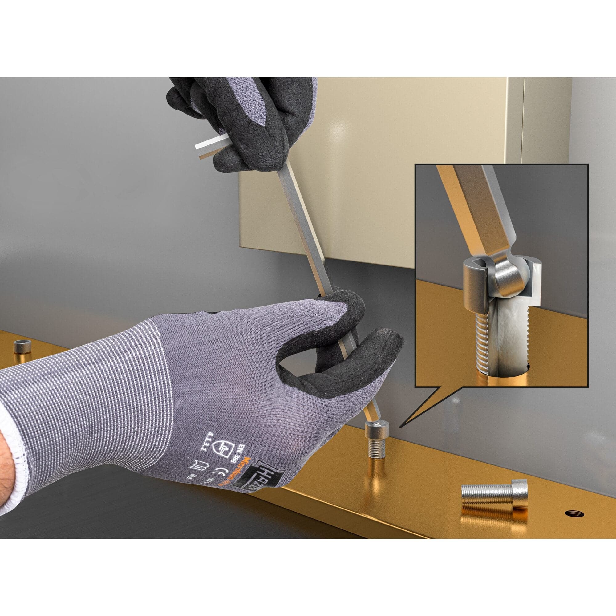 Winkelschraubendreher SatzInnen-Sechskant Profil ∙ 1.5 – 10 - MELTEC GmbH