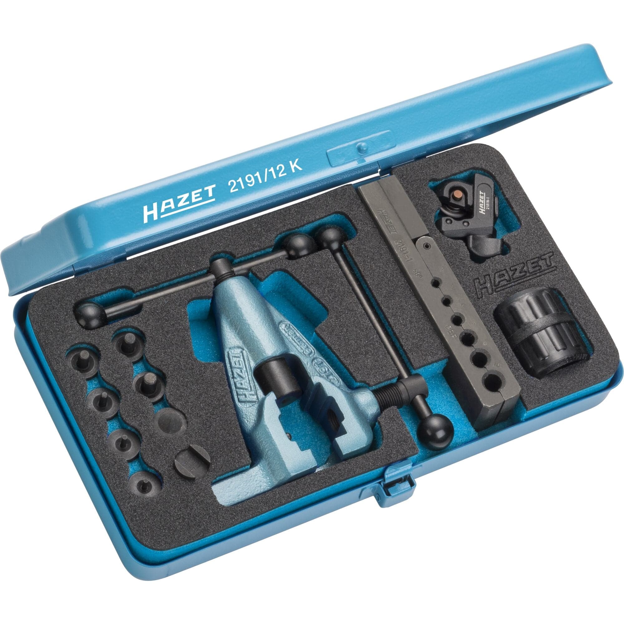 Doppel-Bördelgerät SatzAnzahl Werkzeuge: 12 - MELTEC GmbH