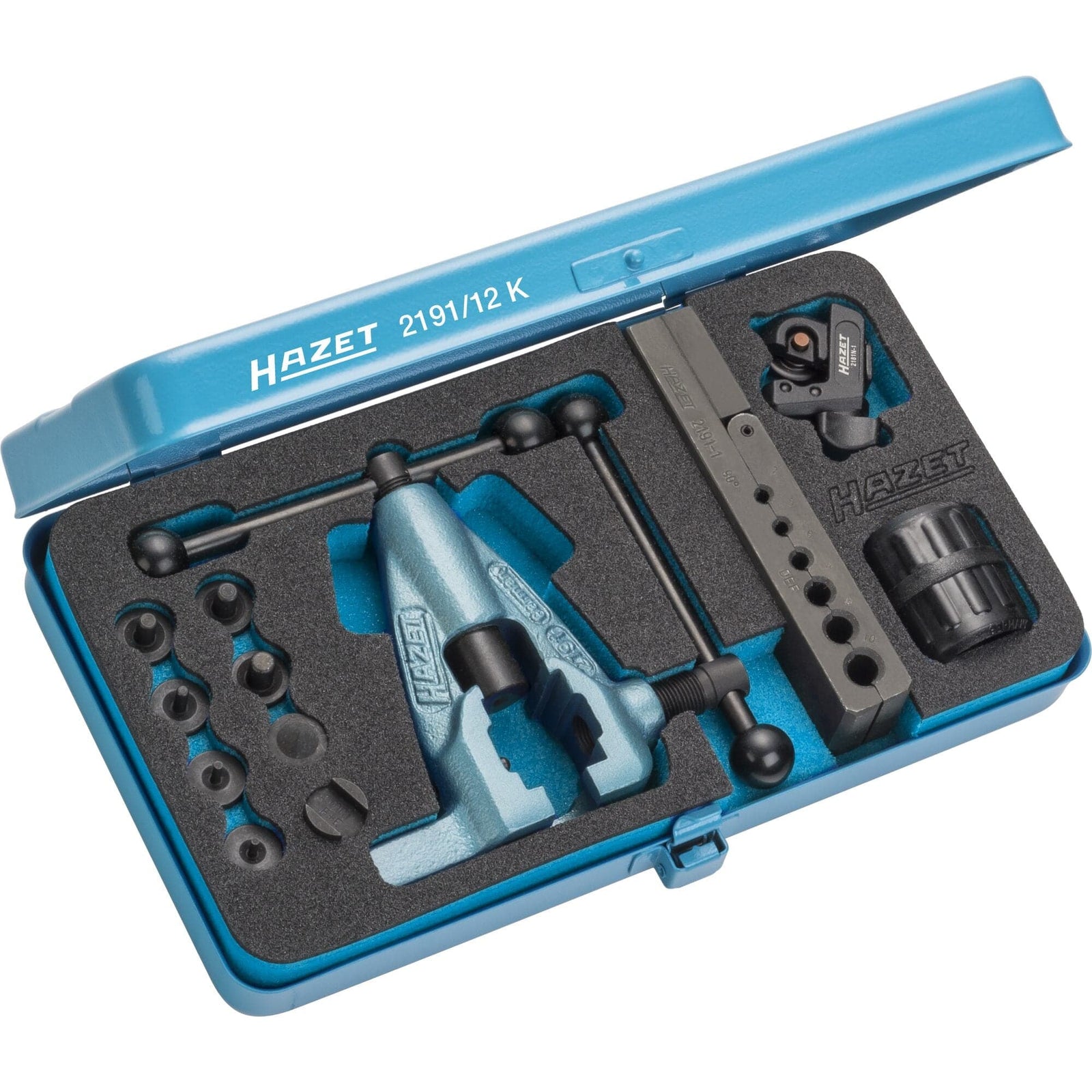 Doppel-Bördelgerät SatzAnzahl Werkzeuge: 12 - MELTEC GmbH