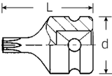 IMPACT-Schraubendrehereinsätze Nr. 2307TX - MELTEC GmbH