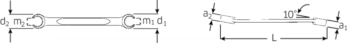 Offene Doppelringschlüssel Nr. 24 (Doppelsechskant) - MELTEC GmbH