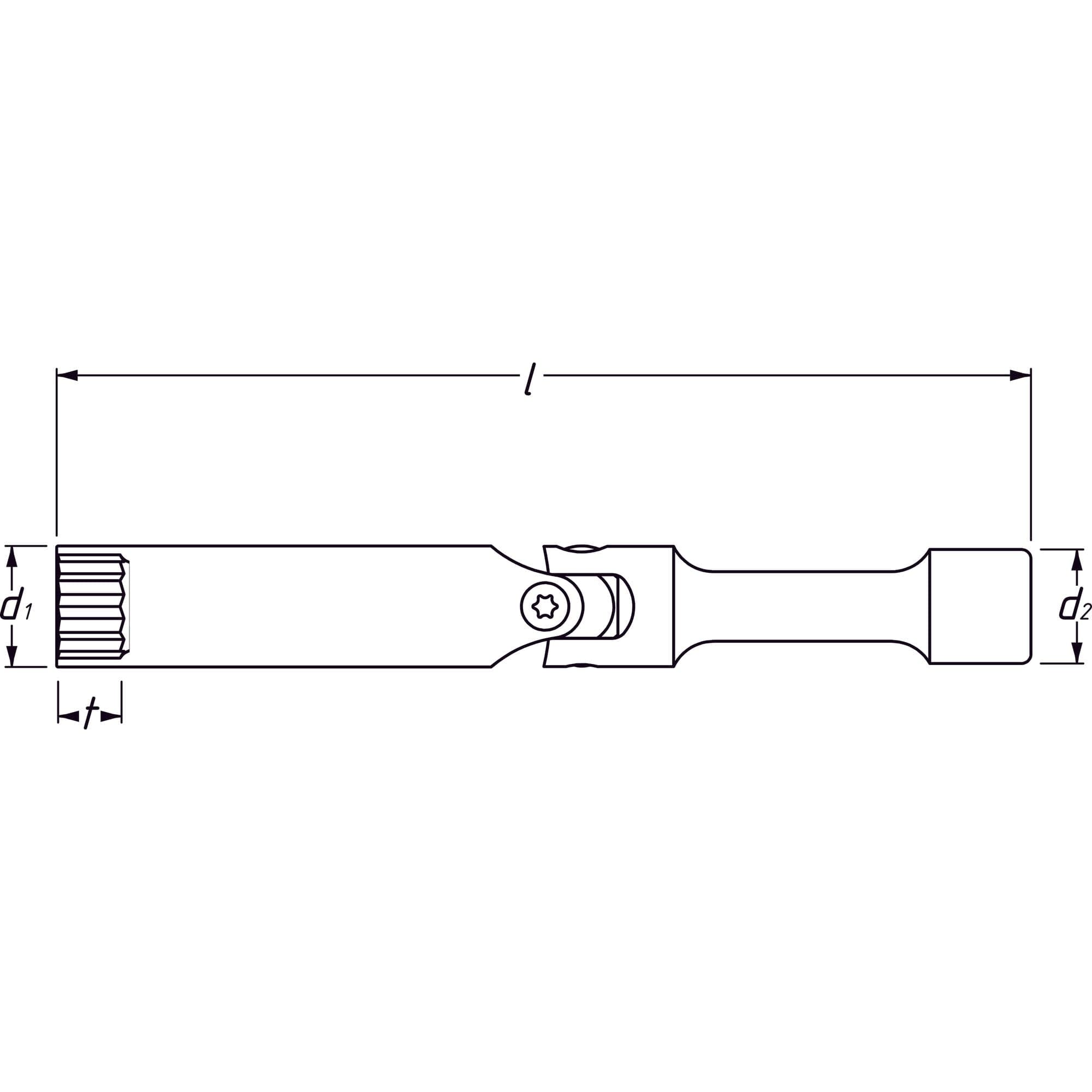 Glühkerzen Schlüssel Vierkant 10 mm (3/8 Zoll) - MELTEC GmbH