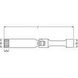 Glühkerzen Steckschlüssel Vierkant 10 mm (3/8 Zoll) - MELTEC GmbH