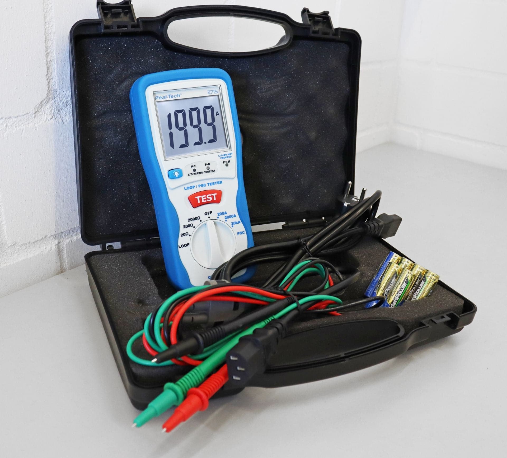 P 2715 - Digitales LOOP/PSC Schleifenstrommessgerät - MELTEC GmbH