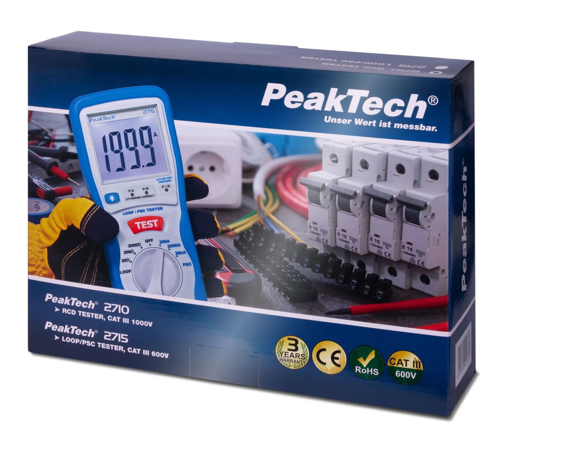 P 2715 - Digitales LOOP/PSC Schleifenstrommessgerät - MELTEC GmbH