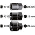 Bremssattel TORX® EinsatzAußen-Sechskant 22 mm ∙ Außen TORX® Profil ∙ E20 - MELTEC GmbH