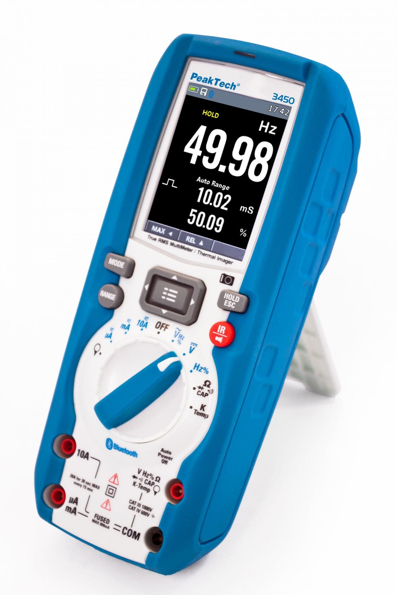 P 3450 - True RMS Grafikmultimeter mit Wärmebildkamera (80x80 px) - MELTEC GmbH