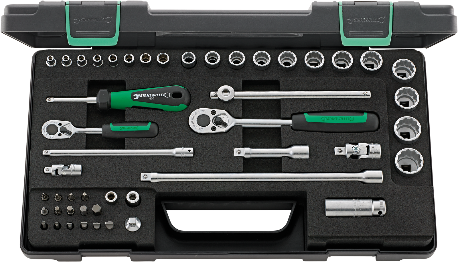 Steckschlüssel-Garnitur 1/4; 3/8" Nr. 40/45/36/12 - MELTEC GmbH