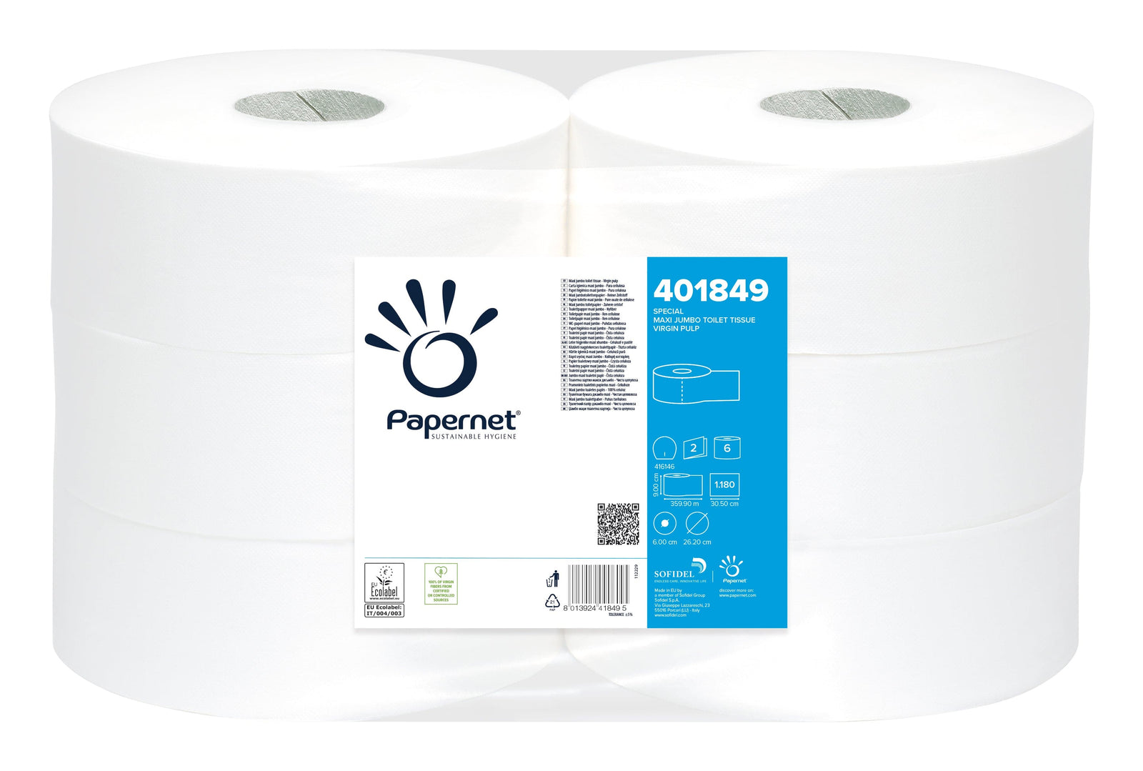 Maxi Jumborollen - Toilettenpapier - 401849 - MELTEC GmbH