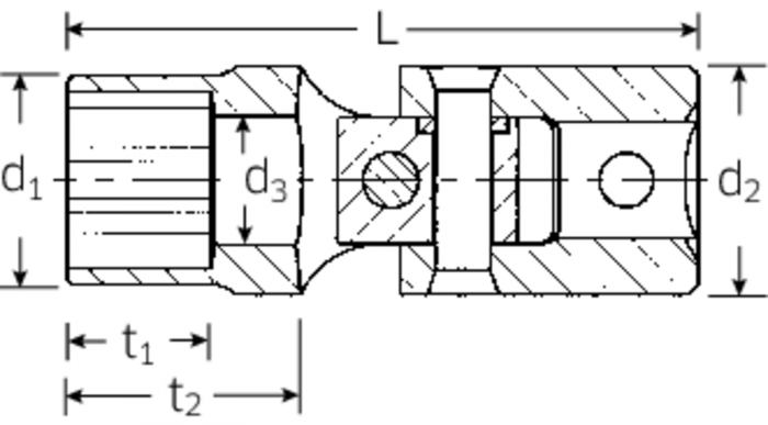 Gelenk-Steckschlüsseleinsätze Nr. 402aSP - MELTEC GmbH