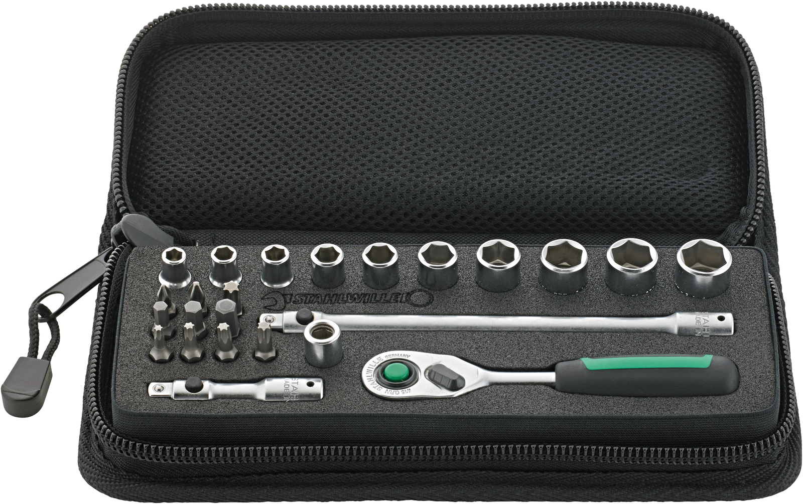 1/4" Steckschlüssel-Garnitur 40/20/4QR SCI - MELTEC GmbH