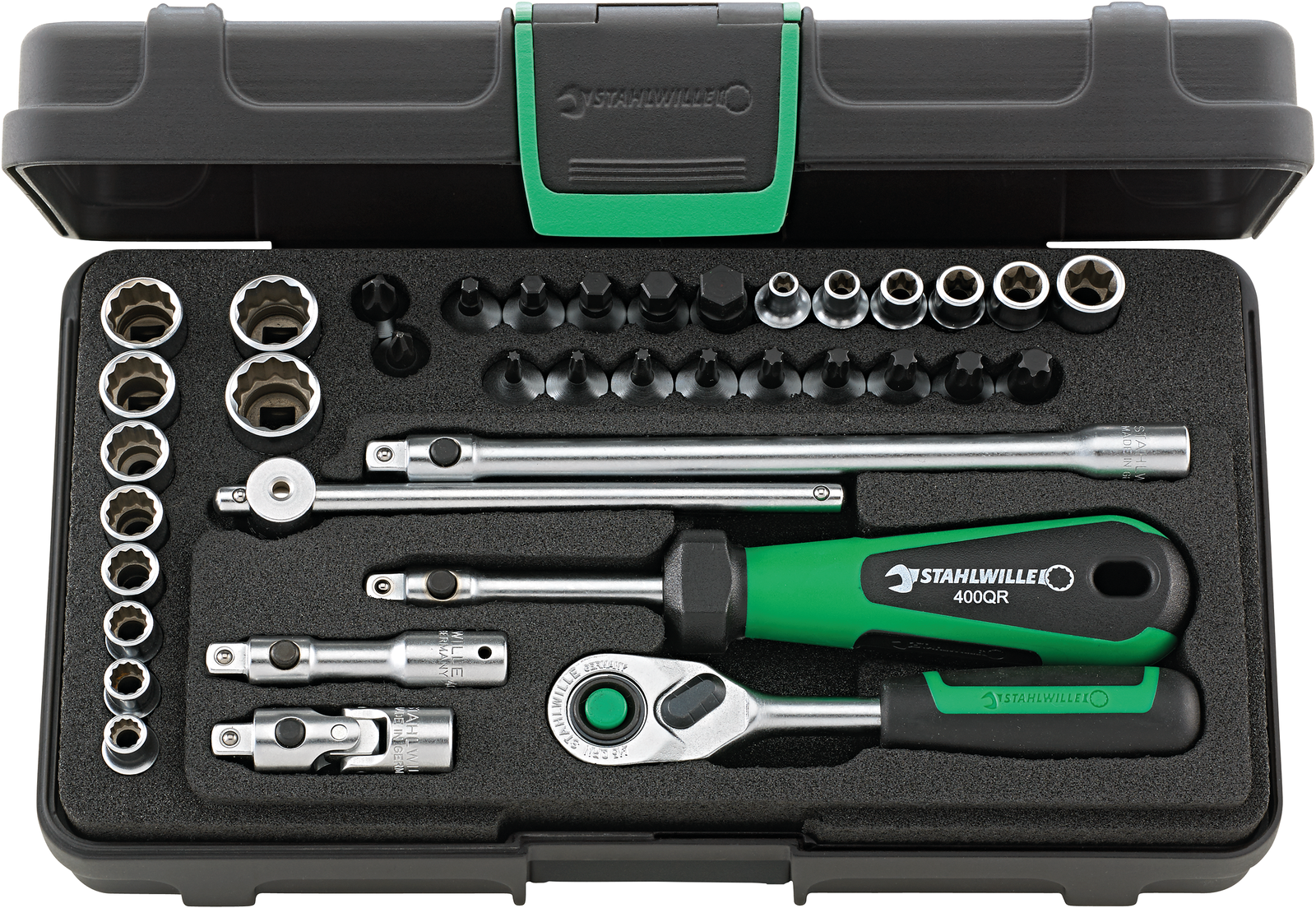 1/4" Steckschlüsselgarnitur 40D/40TX/44KTX/32/6QR - MELTEC GmbH