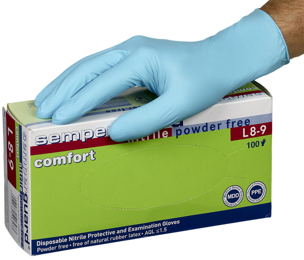 Einweghandschuhe SEMPERIT SEMPERGUARD NITRILE - MELTEC GmbH