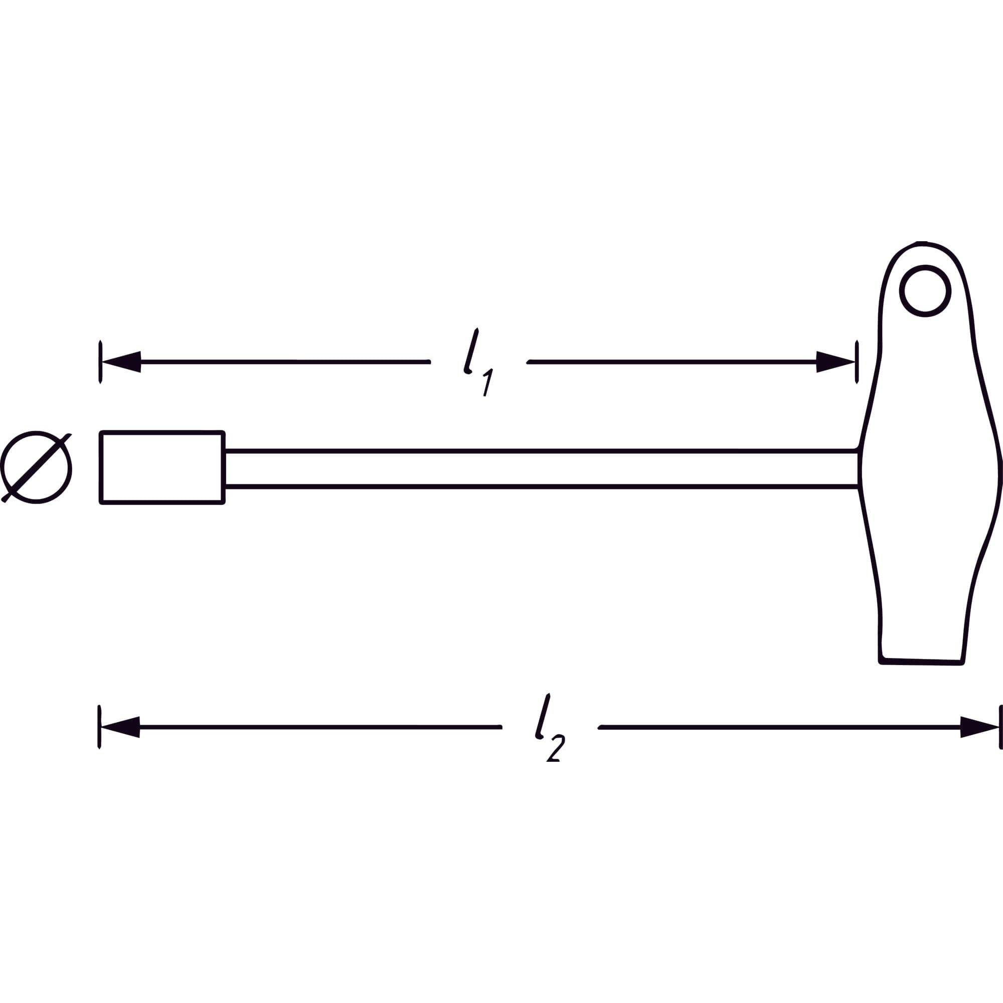 Radarkopf-Steckschlüssel Außen-Sechskant Profil ∙ 3.5 mm - MELTEC GmbH